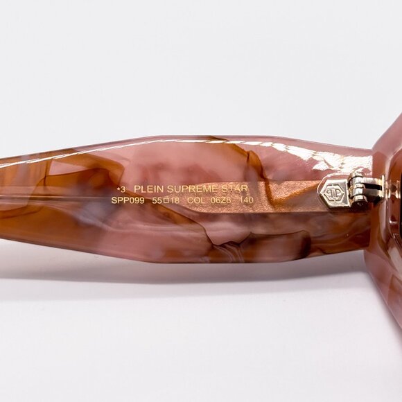 NEW PHILIPP PLEIN SUPREME STAR SPP099M 06Z8 PINK WOMEN SUNGLASSES PHILIPP PLEIN - Picture 10 of 11